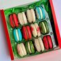 Christmas Deluxe Macarons Gift Box Of Six, 12, 24, thumbnail 4 of 5