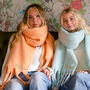 Personalised Bold Pastels Blanket Scarf, thumbnail 1 of 5