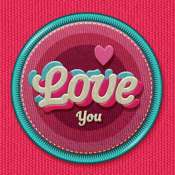 ‘Love You’ Romantic Card, 2 of 6