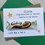 Personalised Exam Results Chocolate Galaxy Card, thumbnail 1 of 3
