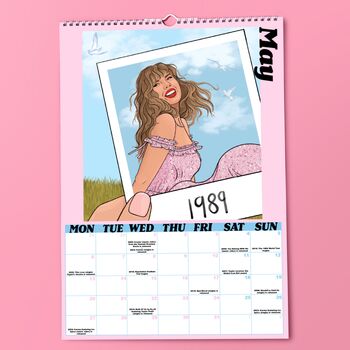Taylor Swift 2024 Eras Calendar, 5 of 6