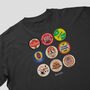 Middlesbrough Football Beer Mats Oversized T Shirt, thumbnail 6 of 11