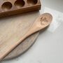 Personalised Engraved Wooden Cooking Baking Spoon Kitchen Utensil, thumbnail 4 of 7