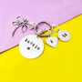 Dragonfly Personalised Bestie Keyring Keepsake, thumbnail 4 of 9