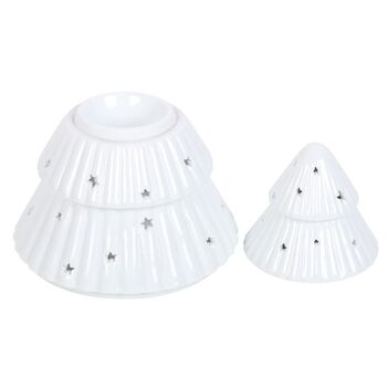 White Christmas Tree Oil Burner, 4 of 4