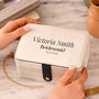 Personalised Wedding Jewellery Box Gift For Her, thumbnail 1 of 7