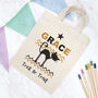 Personalised Cotton Halloween Trick Or Treat Bag, thumbnail 2 of 12