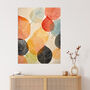 Bittersweet October Autumnal Leaves Wall Art Print, thumbnail 1 of 6