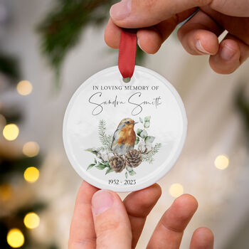 Personalised In Loving Memory Ceramic Ornament, 7 of 7