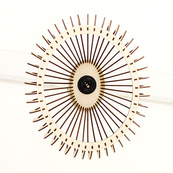 Scandia Eco Wooden Ceiling Light, 2 of 3