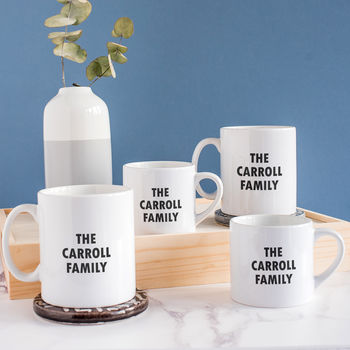 Personalised Daddy Bear Family Mug Set, 4 of 8