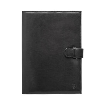 A4 Leather Document Case / Meeting Folder. 'The Gallo', 3 of 12