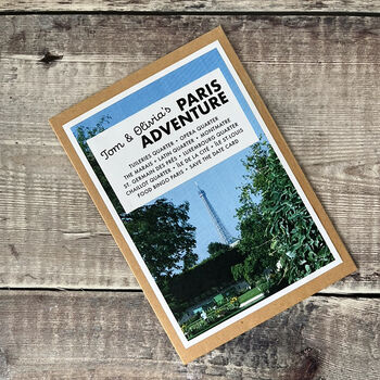 Personalised Pocket Travel Guide To Paris, 12 of 12
