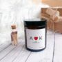 Personalised Initials Valentine’s Day Candle Gift, thumbnail 6 of 6