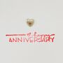 Silver Wedding Anniversary Card, thumbnail 4 of 4