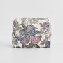Hydrangea Large Quilted Makeup Bag, thumbnail 4 of 7