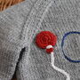 Hand Knitted First Birthday Jumper, thumbnail 7 of 8