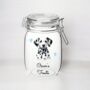 Personalised Dalmation Puppy Kilner Style Dog Treat Jar, thumbnail 2 of 2