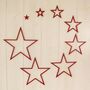 Star Streamers Wooden Garland, thumbnail 8 of 12