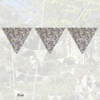 Handmade Floral Fabric Bunting, 9 of 11