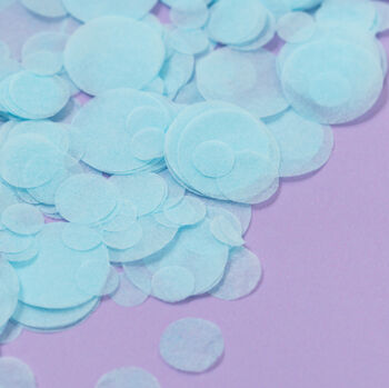 Blue Wedding Confetti | Biodegradable Paper Confetti, 5 of 6