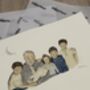 A4 Family Bespoke Illustration Up To 12 People, thumbnail 4 of 12