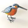 Hand Painted Metal Kingfisher, thumbnail 2 of 7