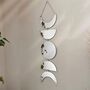 Moon Cycle Phase Boho Wall Hanging Decoration, thumbnail 1 of 11