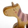 Wooden Pull Along Toy Unicorn, thumbnail 4 of 6