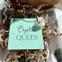 Crystal Queen Mini Hanging Sign With Green Aventurine, thumbnail 1 of 4
