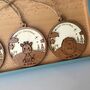 Personalised 1st Christmas Ornament – Woodland Animals, thumbnail 1 of 9