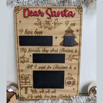 Dear Santa Christmas Wish Board, 5 of 6