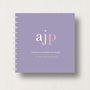 Personalised Monogram Initials Small Notebook, thumbnail 7 of 10