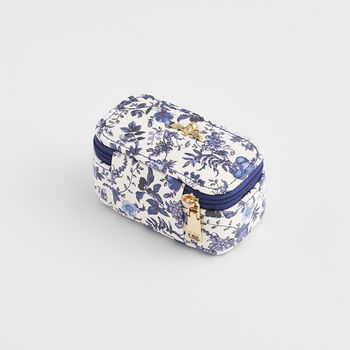 Blue Ditsy Jewellery Box Mini, 5 of 5