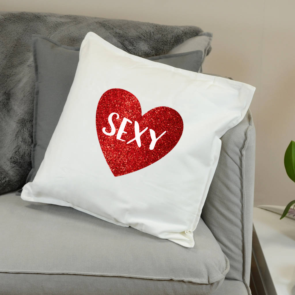 love personalised cushion cover by perfect personalised gifts