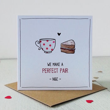 A Perfect Pair Valentine's Card, 3 of 6