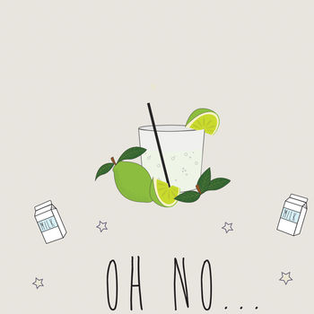Illustrated Gin Print, 5 of 6