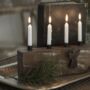 Slim Tapered Charcoal Numbered 24 Advent Candles, thumbnail 3 of 3