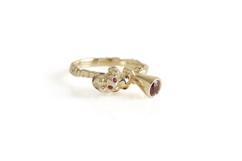 Ruby Stud Revival Ring, 3 of 5