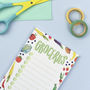 Groceries Magnetic List Notepad, thumbnail 3 of 4