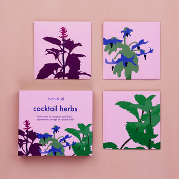 Cocktail Herbs Seed Kit, 2 of 7