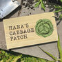 Personalised Cabbage Patch Wooden Sign, thumbnail 2 of 2