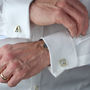 Personalised Modern Initial Letter Cufflinks, thumbnail 5 of 8
