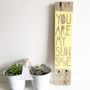'You Are My Sunshine' Reclaimed Wood Sign, thumbnail 2 of 2