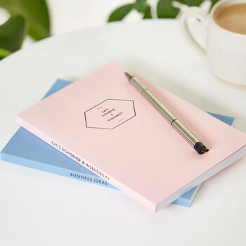 Personalised Notebook Leather Effect, 7 of 11