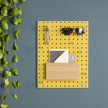 Small Pegboard With Wooden Pegs, 8 of 12