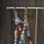 Glass And Ceramic Beaded Custom Phone Charm, thumbnail 5 of 8