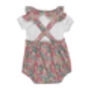 Louise Floral Baby Romper, thumbnail 4 of 5