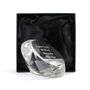 Engraved Diamond Crystal Paperweight Graduation Gift, thumbnail 2 of 4