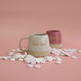 Hot Tea Handmade Ceramic Mug, White Or Pink Hottie Gift, thumbnail 2 of 7